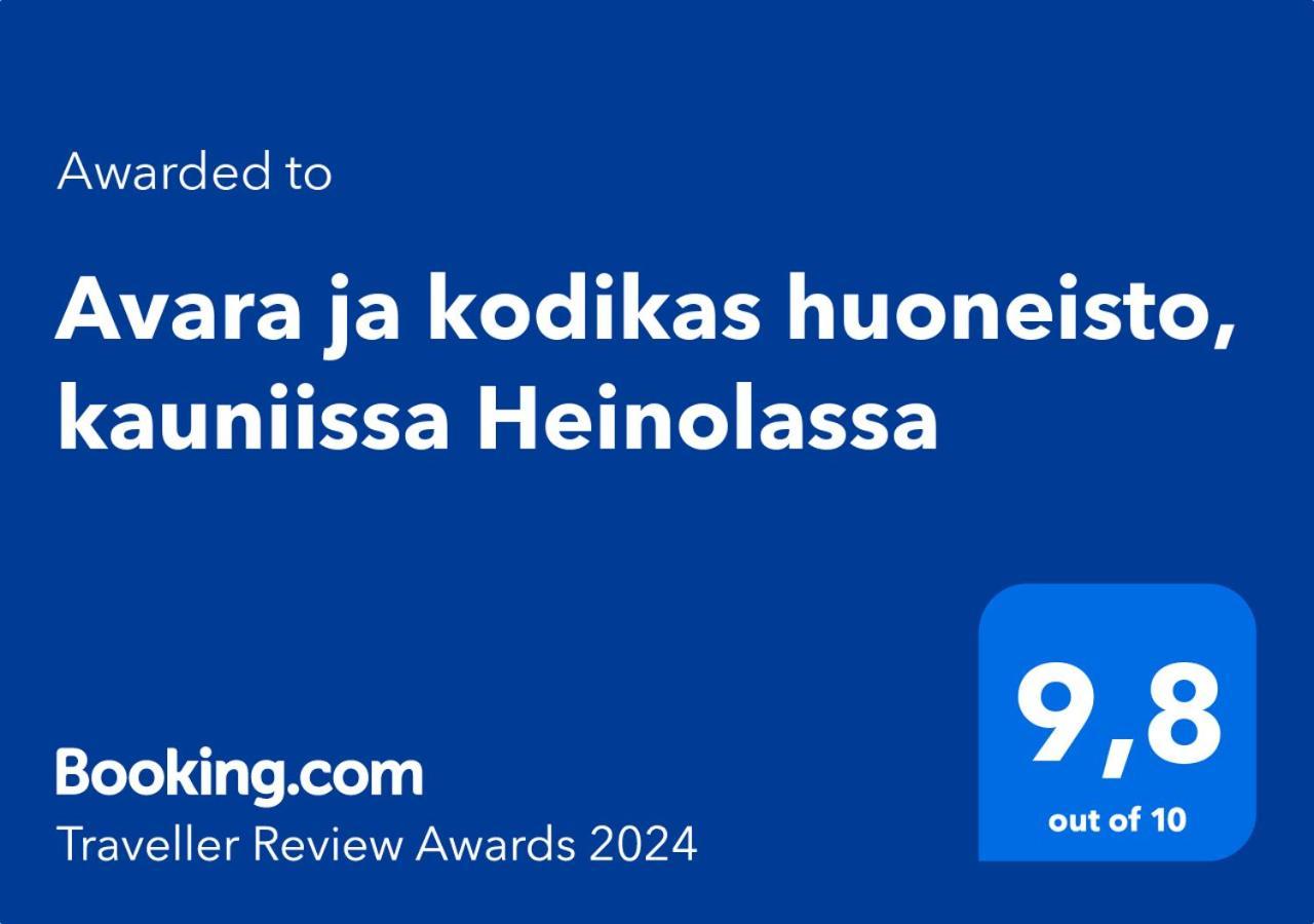 Avara Ja Kodikas Huoneisto Parvekkeella Heinola Luaran gambar